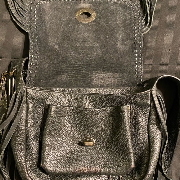 Coach Dakotah Fringe Crossbody w/ dust bag. - Picture 8 of 14